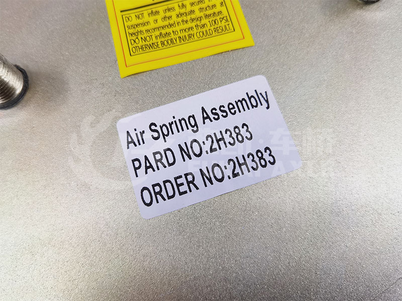 Amortecedor de mola pneumática de duas camadas para peças sobressalentes de caminhão FAW Jiefang 2H383