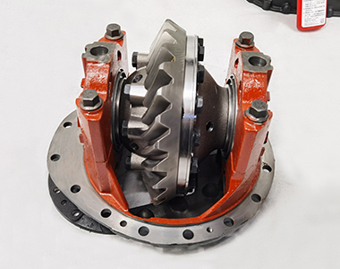 Taxa de velocidade e m&eacute;todo de c&aacute;lculo do eixo de acionamento de Sinotruk-Steyr e HC16-axle03